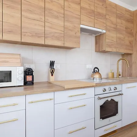 Bezowy Przy Parku W Katowicach Z Widokiem Na Staw I Biurkiem By Renters 아파트 *