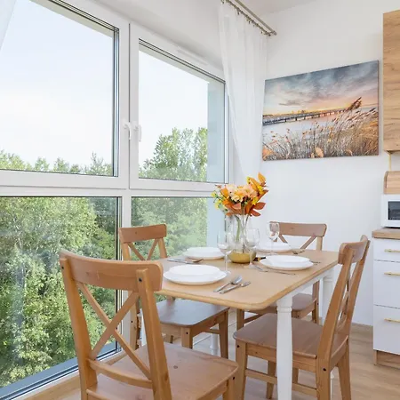 Bezowy Przy Parku W Katowicach Z Widokiem Na Staw I Biurkiem By Renters * 카토비체